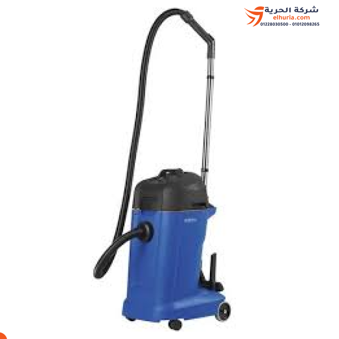 Water suction vacuum cleaner and dust 2 Motor 2000 watt 35 liters Italian brand Nilfisk MAXXI II35